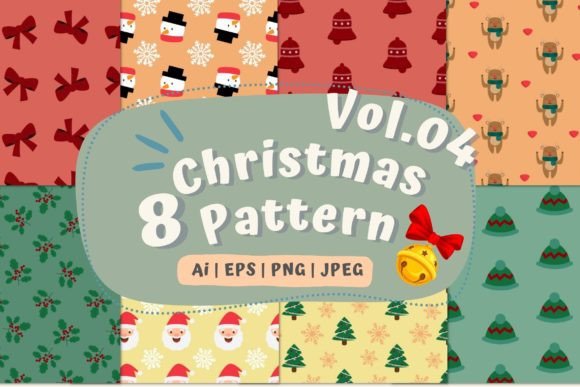 Christmas Digital Paper Vol.4: Illustrations Review