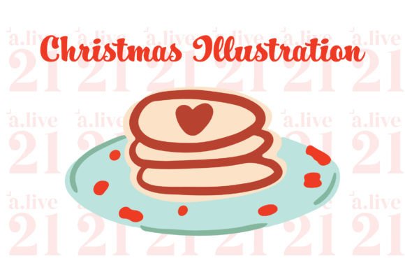 Christmas Food Pancake Clipart SVG Review