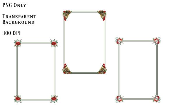 Christmas Frames 6: Premium Illustrations for Festive Blogs