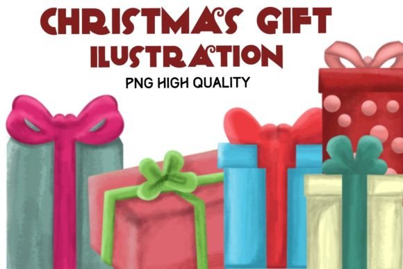 Christmas Gift Illustrations Review