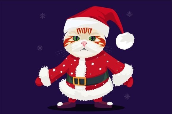 Cute Cat with Christmas Clothes: A Designer's Review