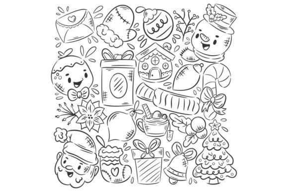 Hand Drawn Christmas 19 Icon Review