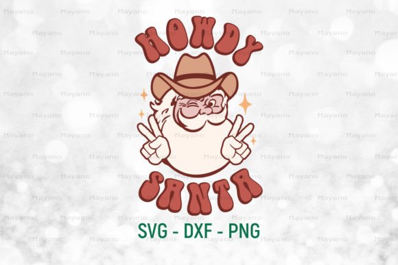 Howdy Santa Illustrations: Cowboy Christmas Review