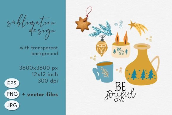 Reviewing Christmas Poster Sublimation Design Illustrations