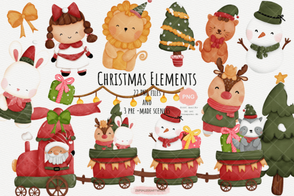 Reviewing the Christmas Animal and Santa Friends Train